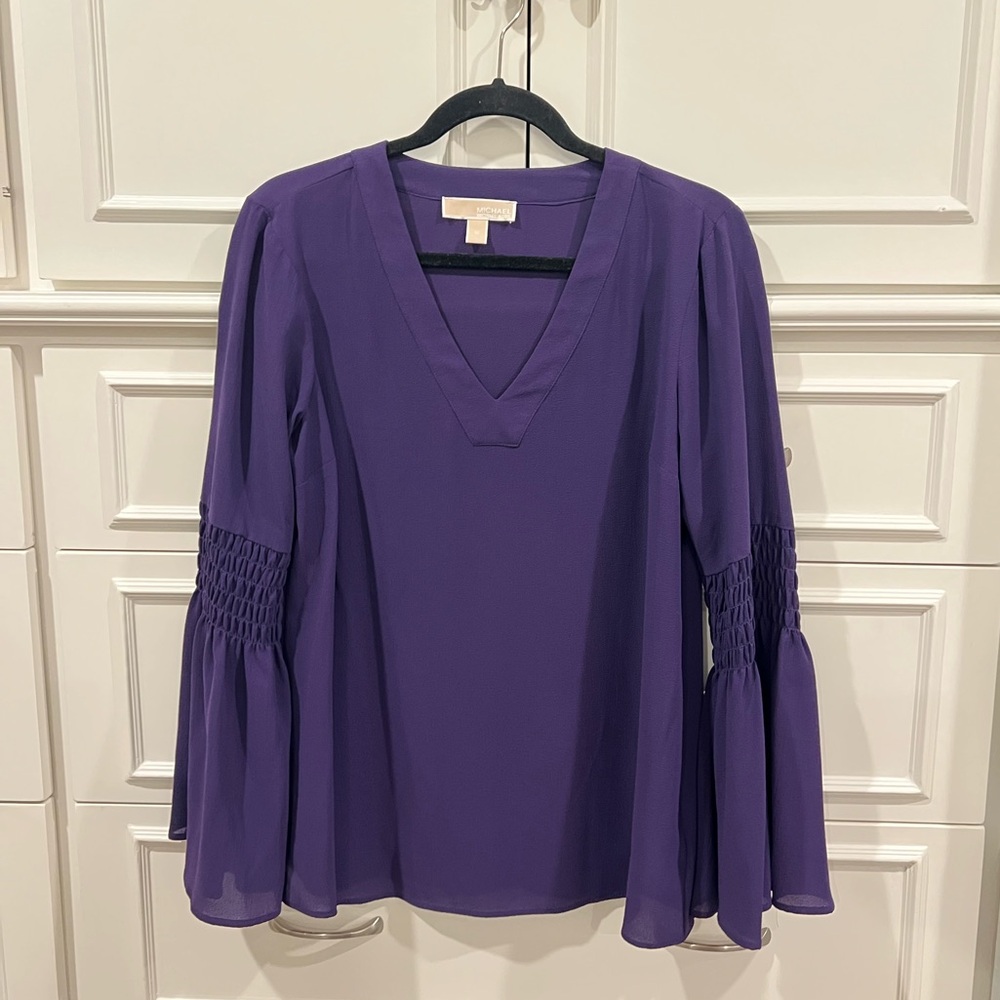Michael Kors Purple Blouse